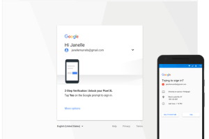Googleの2段階認証を簡単に！メッセージ機能でセキュアに