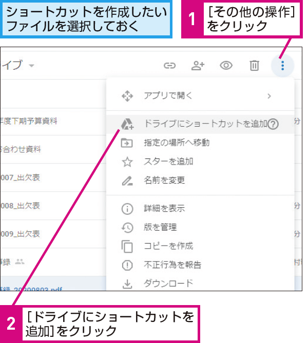 Googleドライブの特定ファイルに素早くアクセスするコツ 1 googlee38389e383a9e382a4e38396e381aee789b9e5ae9ae38395e382a1e382a4e383abe381abe7b4a0e697a9e3818fe382a2e382afe382bbe382b9e38199e3828b