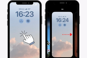 iPhone 6sのLive壁紙で動くロック画面をカスタマイズする方法