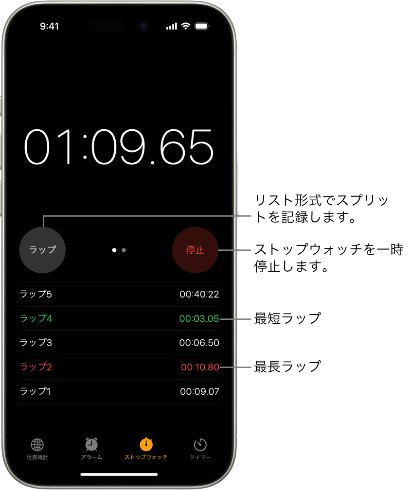 iPhoneのストップウォッチ機能を活用するシンプルな方法 1 iphonee381aee382b9e38388e38383e38397e382a6e382a9e38383e38381e6a99fe883bde38292e6b4bbe794a8e38199e3828be382b7e383b3e38397e383abe381aa