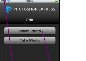 iPod touchのカメラで撮影した写真を簡単編集！加工術