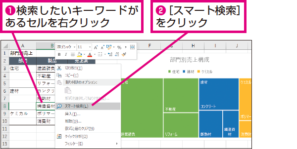 Office 2016のスマート検索で効率アップ!新機能の使い方 1 office 2016e381aee382b9e3839ee383bce38388e6a49ce7b4a2e381a7e58ab9e78e87e382a2e38383e38397efbc81e696b0e6a99fe883bde381aee4bdbfe38184e696b9
